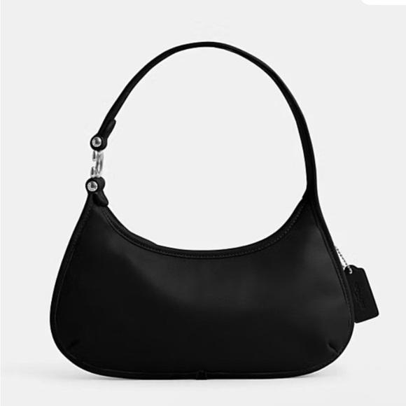 Coach Eve Black Leather Hobo Bag - Picture 4 of 10